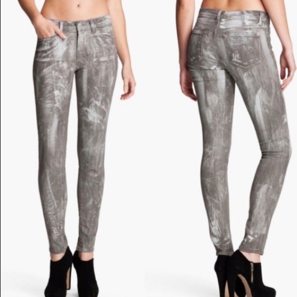 J Brand Coat Sutra Skinny Jeans